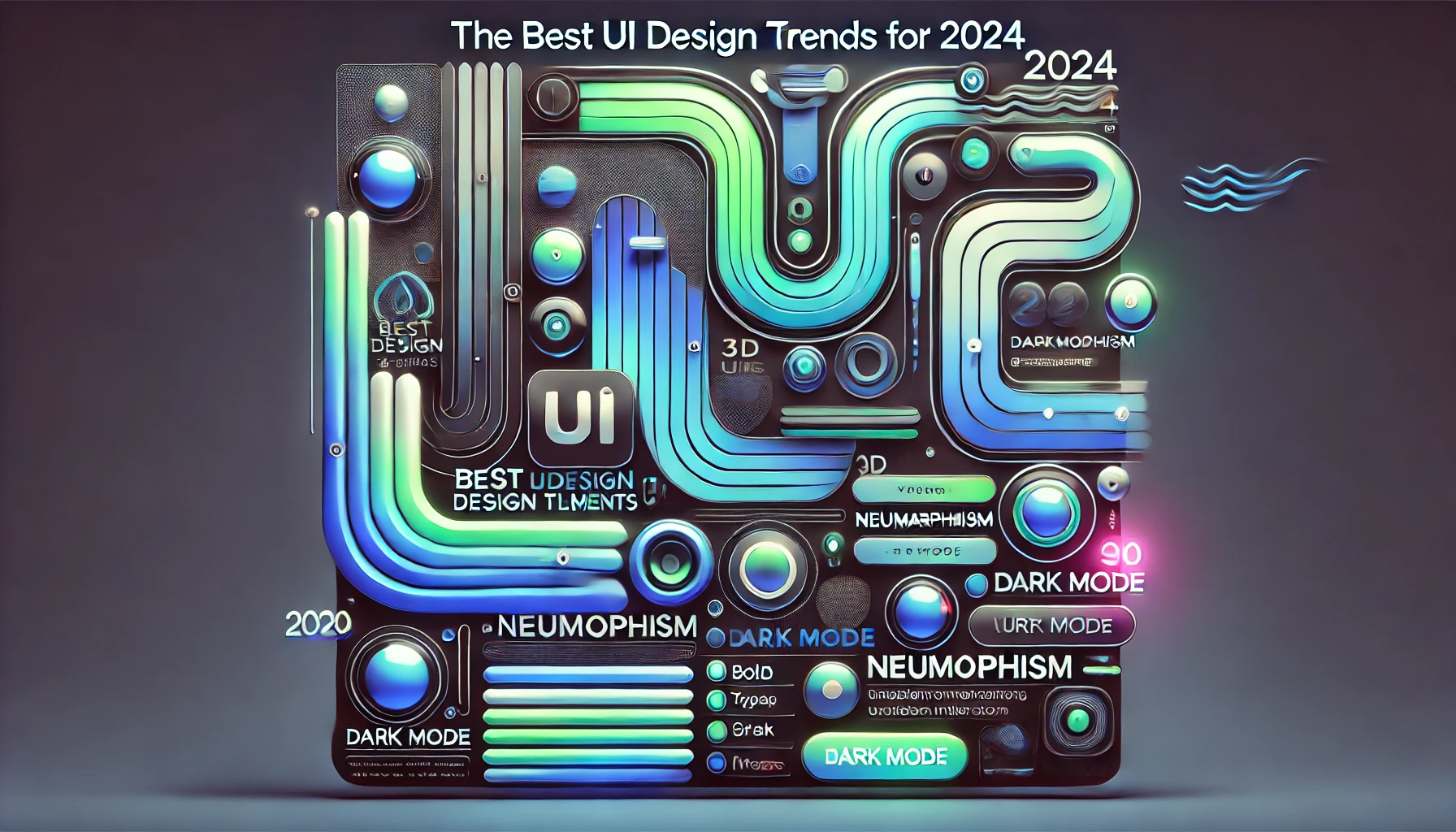 The Best UI Design Trends to Watch Out for in 2024!